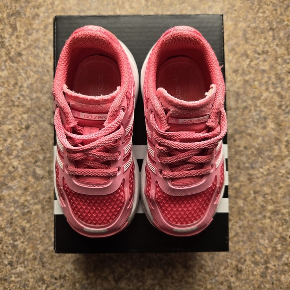 Adidas ADIZERO Aruku EL I Toddler Girl Pull On Sneakers Size 6 - Picture 8 of 15